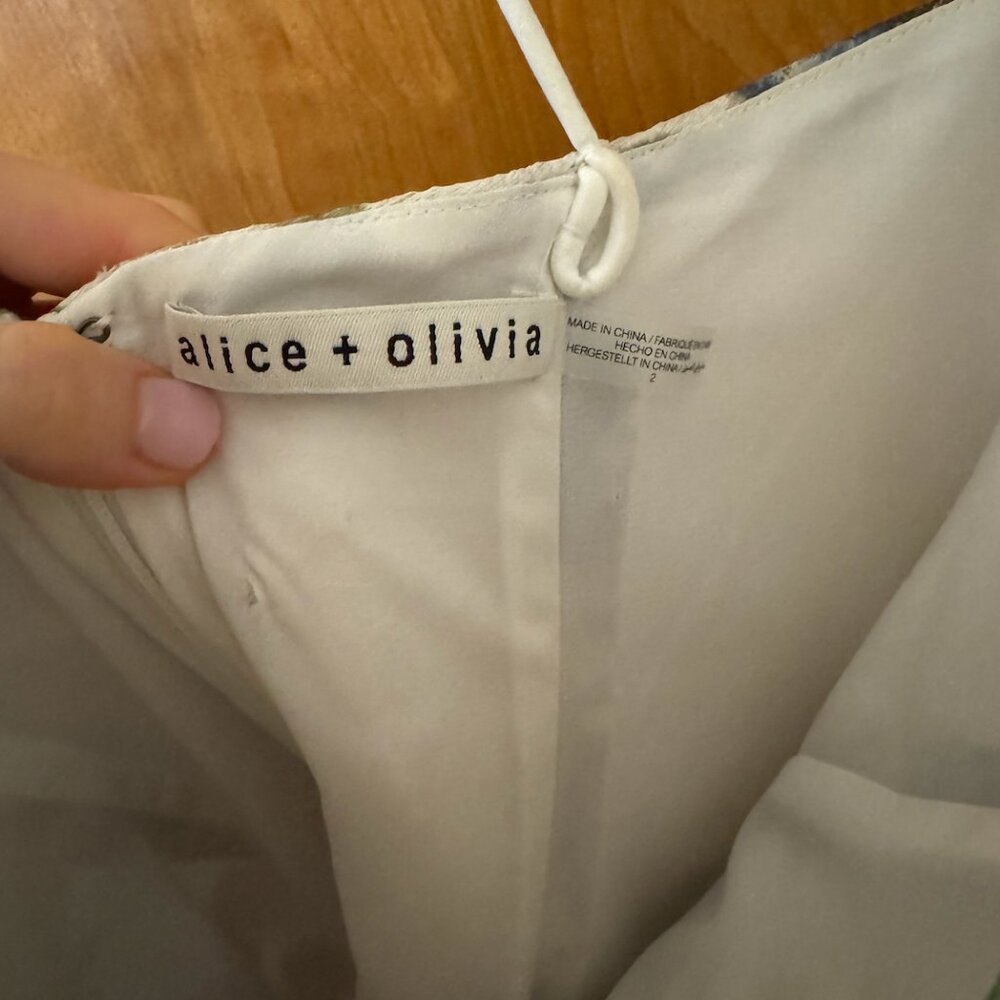 Alice + Olivia TAYLA MINI DRESS - Picture 4 of 4